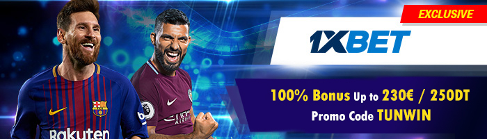 1xbet code promo bonus tunisie